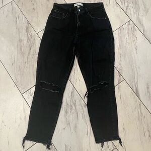 High rise mom curve love Abercrombie jeans